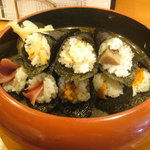 築地玉寿司 - 手巻き寿司８本（2011/5/8）