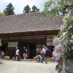 吉田家住宅 - 萱葺き屋根も、良く保存されています。
