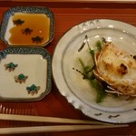 蓬左茶寮 - 焼物：セミエビの炭火焼