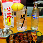 もつ焼き えるびす