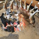 柳家 - 落ち鮎の塩焼き