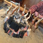 柳家 - 落ち鮎の塩焼き