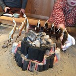 柳家 - 落ち鮎の塩焼き