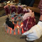 柳家 - 猪肉のロース炭火焼き