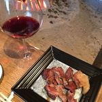 柳家 - 猪肉のロース炭火焼き　マスタード添え