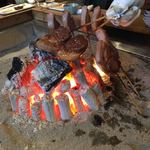 柳家 - 鹿肉ロース炭火焼き