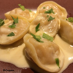 カーサ・デル・チーボ - 毛蟹とカニミソ トルテッリ