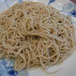 お蕎麦。