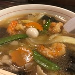 麺食堂 ムラナカ - エビ旨煮ラーメン。