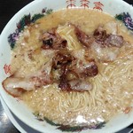 来来亭 - こってりラーメン 脂 激激多目