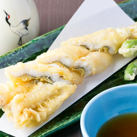 泳ぎ穴子天