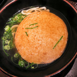 ひなたうどん - 「丸天うどん」（540円）。ムスメ2号はコレでした。