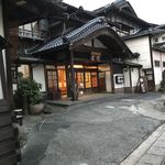 旅館大橋 - 朝の外観