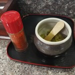 Shimabara Kou Tachigui Udon - 調味料