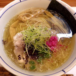 別邸 三く 中華き蕎麦 萃 - 鶏出汁中華 しお