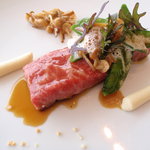 ミシェル・ブラス トーヤ ジャポン - メインを鴨⇒牛に変更して頂きました