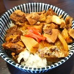 弐代目にぼshin. - 2017.6③ 豚カス丼￥230