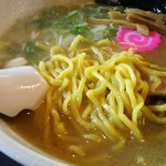 弐代目にぼshin. - 2017.9② 塩らーめん 麺UP♪