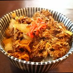 弐代目にぼshin. - 2017.9③ 豚カス丼￥230