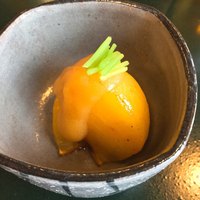 三友居 高輪店 - 柿の風呂吹き