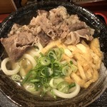 美の庵 - 肉きざみうどん