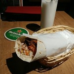 ヘデ・ケバブ - ケバブラップ(ビーフ)