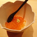 鮨 さかい - いくらとシャリ