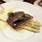 ラ･マンチーナ - 伊佐木とホワイトアスパラのソテー