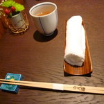 馳走　かく田 - ＜2011年5月＞卓上のお花も素敵