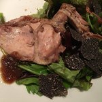 ワインレストラン ドミナス - ぺルドロ―ルージュのサラダ仕立てトリュフのせ