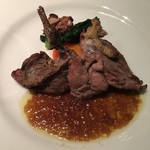 ワインレストラン ドミナス - ペルドローグリのポワレ