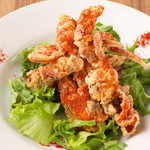 Soft shell crab spicy frites