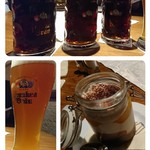 Zur Post - 黒、ダーク、ヴァイツェンビールと〆のティラミス