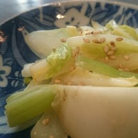 あそび割烹 さん葉か - 白菜と蕪の素焼き。