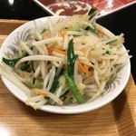 台湾客家料理 新竹 - 日替わり定食のオカズその2、野菜炒め。