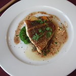 バンケット - 鮮魚のポアレ　アンチョビブールノアゼット