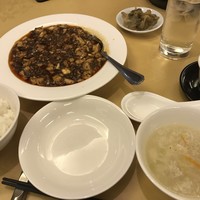赤坂 四川飯店 - 陳麻婆豆腐ランチ1300円