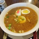 巢鴨壽司  - 北海道みそラーメン（約700円）2017年12月