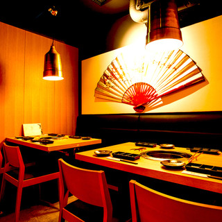 最大10名様用の広々個室!!