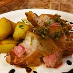 カンティーナ オット - 豚バラ肉とインカのめざめのアロースト(蒸焼)¥1,500