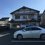 Nihachi Soba Ikki - 道路からお店を見る