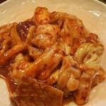 肉料理 大森 - ホルモン盛り合わせ