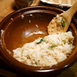 ズワイガニの土鍋炊きご飯 ¥不明