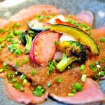 Resutoran Nakadai - シェフの気まぐれランチ「飯村牛のローストビーフ丼」