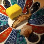 山形座 瀧波 - ハヤ寒日干しの甘露煮♪