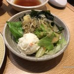 Yumean Shokudou - 【野菜とじゃこのサラダ】（190円税込）