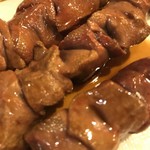 串酒房はっ鳥 - 新鮮な肝焼き最高だがね〜♫❗️