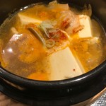 梅田韓国料理と二色鍋 かん菜 - ぽかぽか。