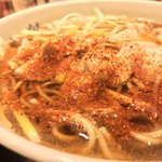 味奈登庵 - 肉南蛮そばには唐辛子だ！  
      ブチまけろ！  #BCMKR! 