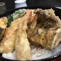 天ぷら わかやま - 日替わり 天丼　1,000円。